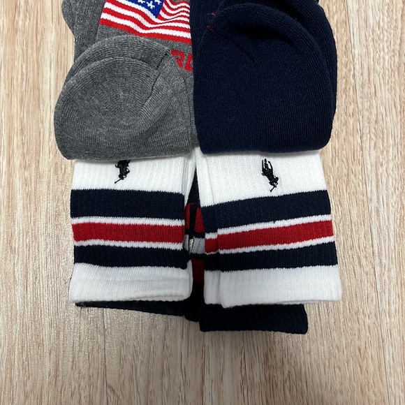 Polo Ralph Lauren Men's 6-Pk. Americana Crew Socks - Picture 2 of 4